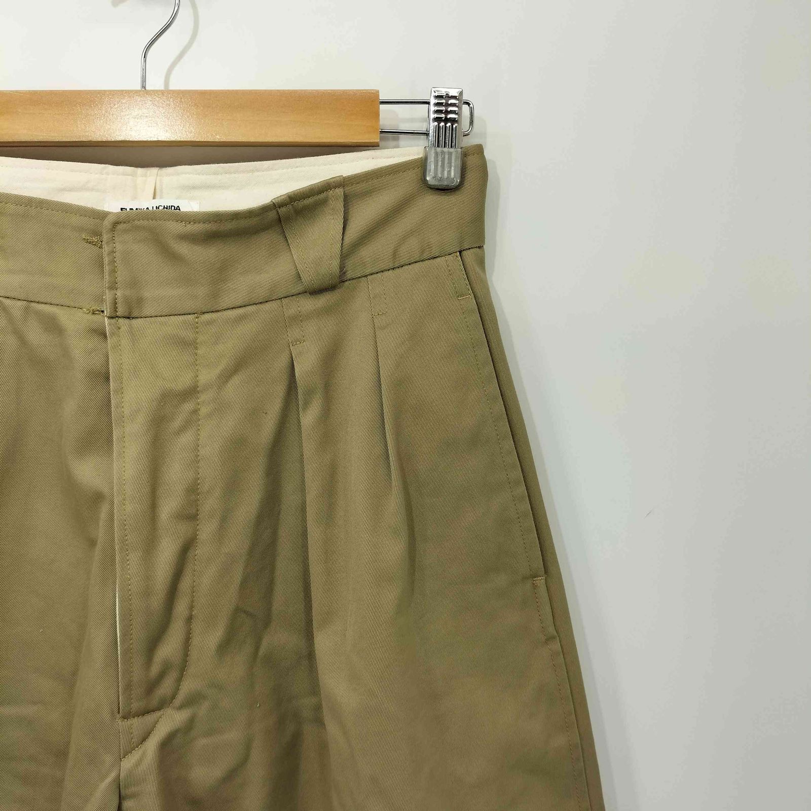  フミカウチダ FUMIKA UCHIDA 25 SS UNIFORM WEAPON 2 TUCK PANTS レディース JPN 36 チノパン パンツ
