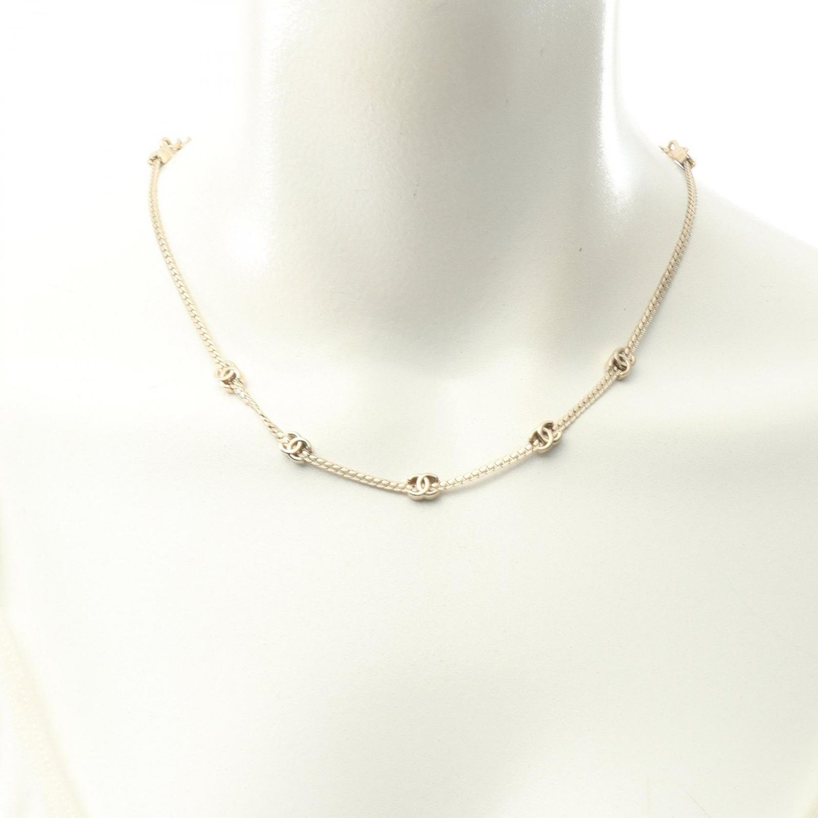 シャネル CHANEL ネックレス ココマーク GP（ゴールドメッキ