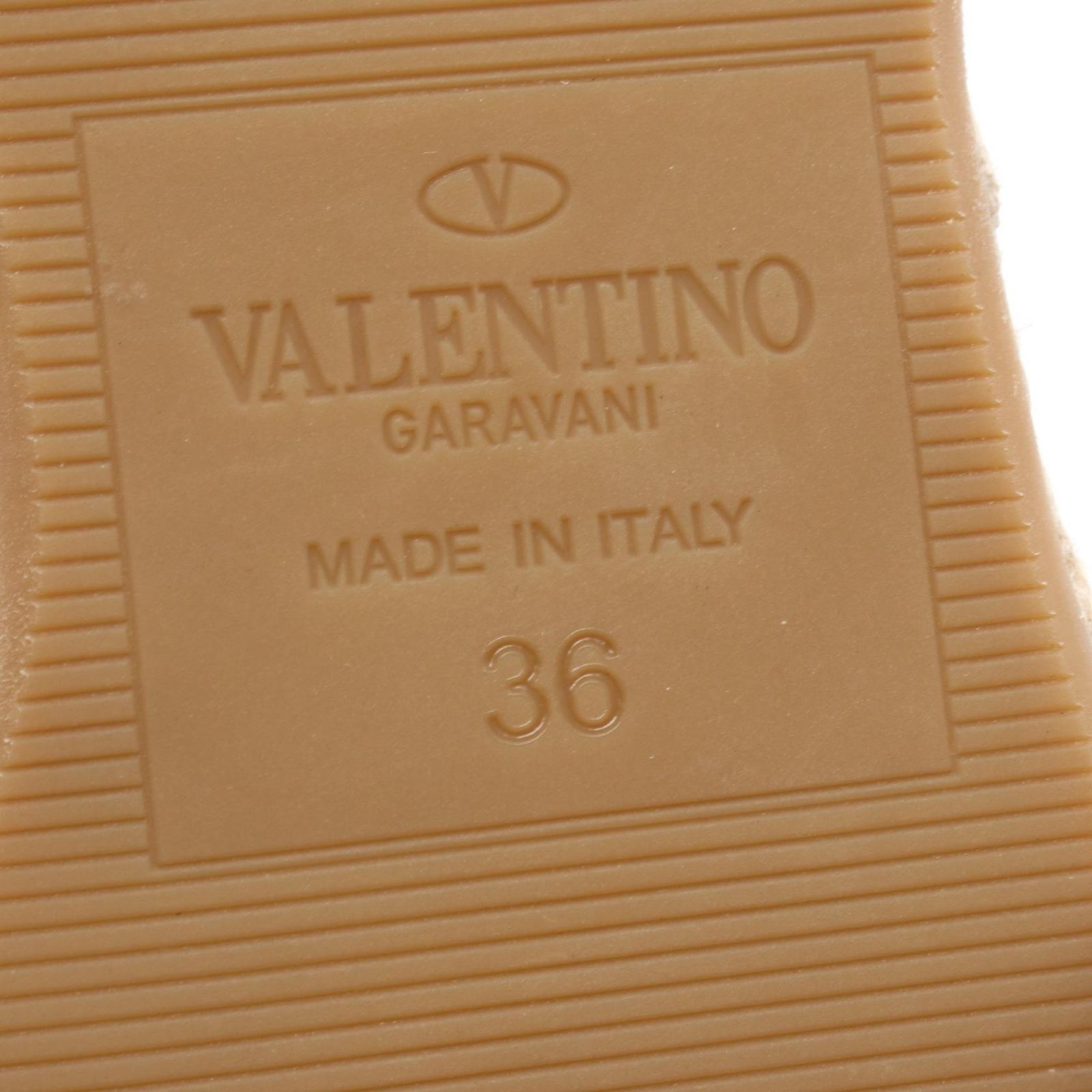  ヴァレンティノ ガラヴァーニ Valentino Garavani サンダル ATELIER エスパドリーユ キャンバス レザー レディース A サンダル サンダル ミュール