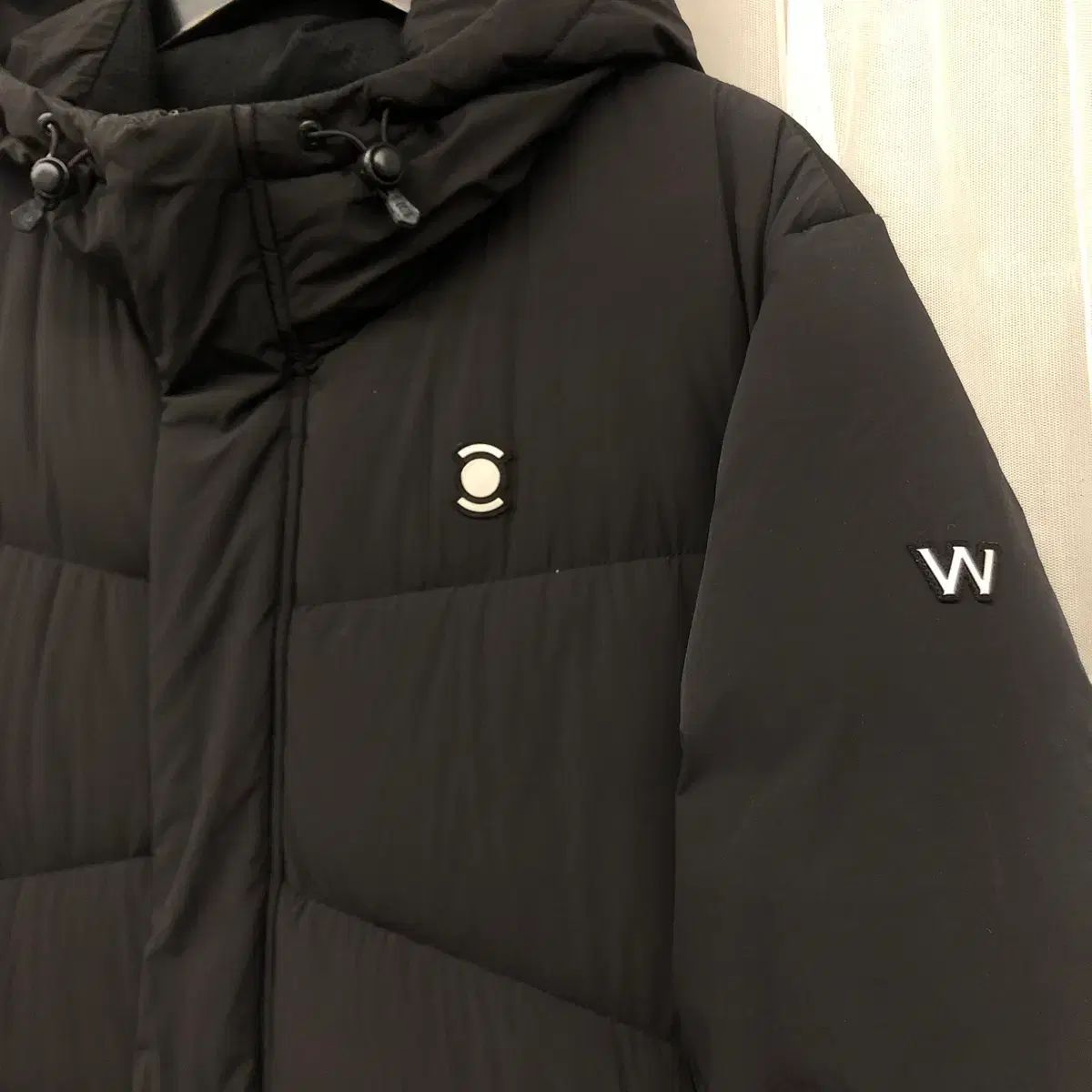 WIDE ANGLE ワイドアングル W グースダウン メンズ ダウンジャケット ロング丈 サイズ 105