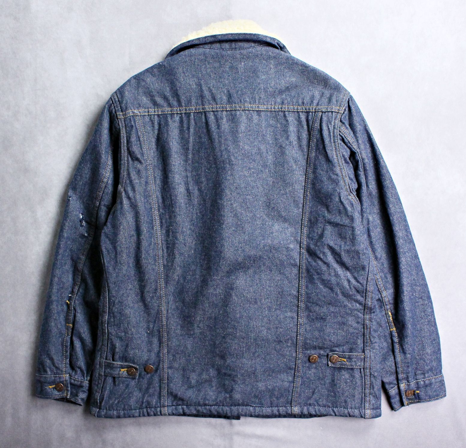 SEARS ROEBUCKS】70s ビンテージ ウラボア デニムジャケット ランチ