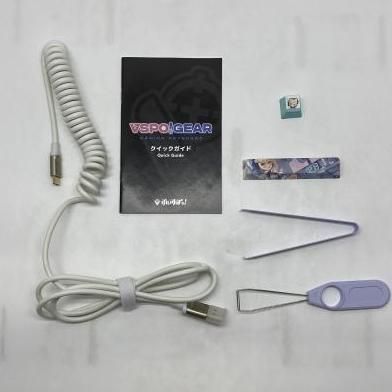 中古】胡桃のあ ぶいすぽっ! VSPO! GEAR ゲーミングキーボード 第1弾