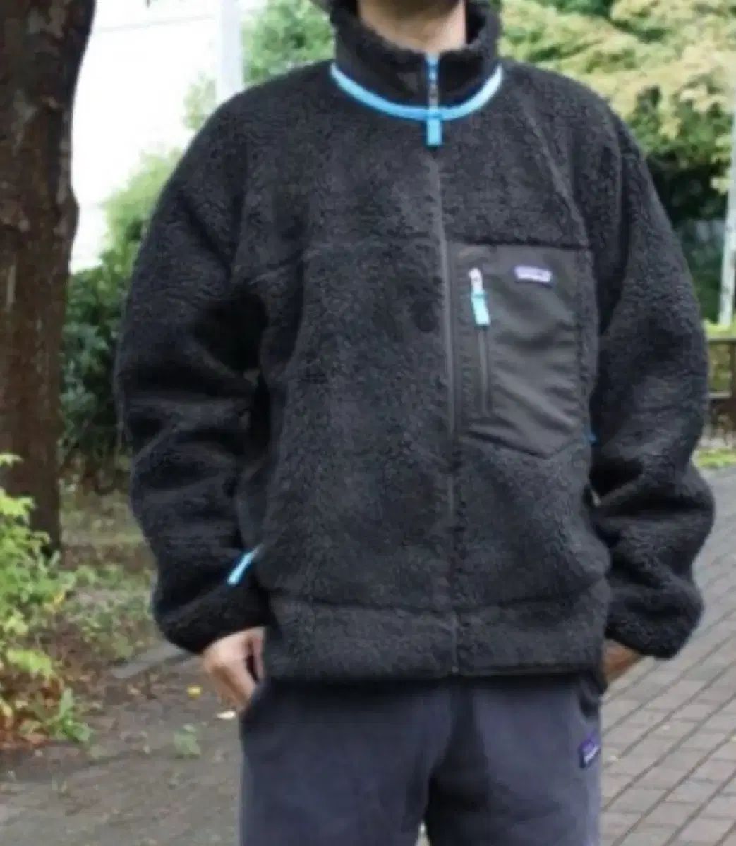 パタゴニア レトロ X フリース ジャケット ピーチブルー - メルカリ