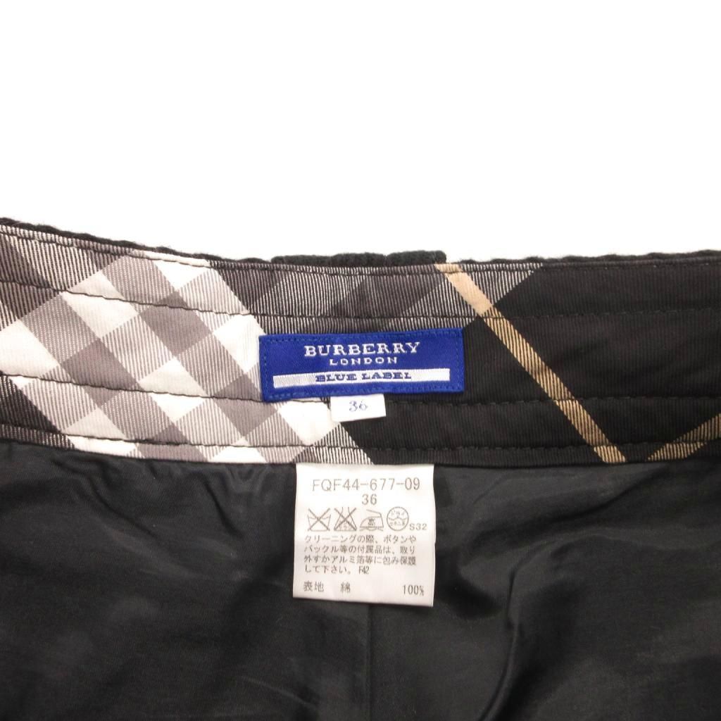 バーバリーブルーレーベル BURBERRY BLUE LABEL ショートパンツ