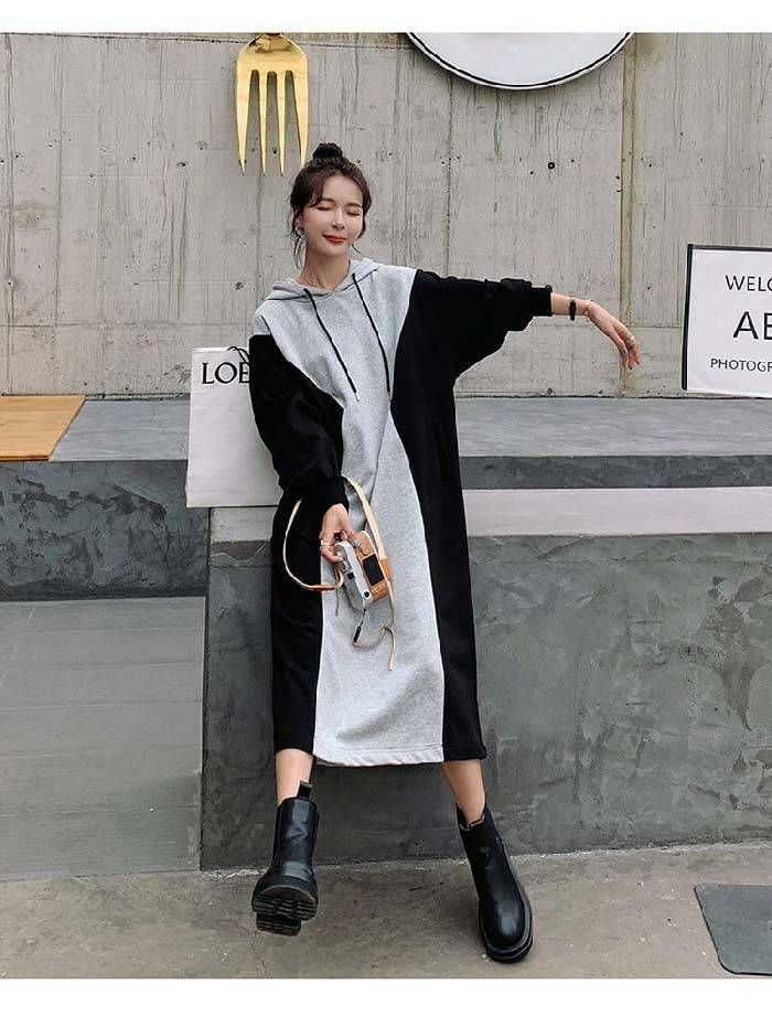 パーカー 即購入OK ワンピース 裏起毛 レディース 春 秋 冬 パーカー