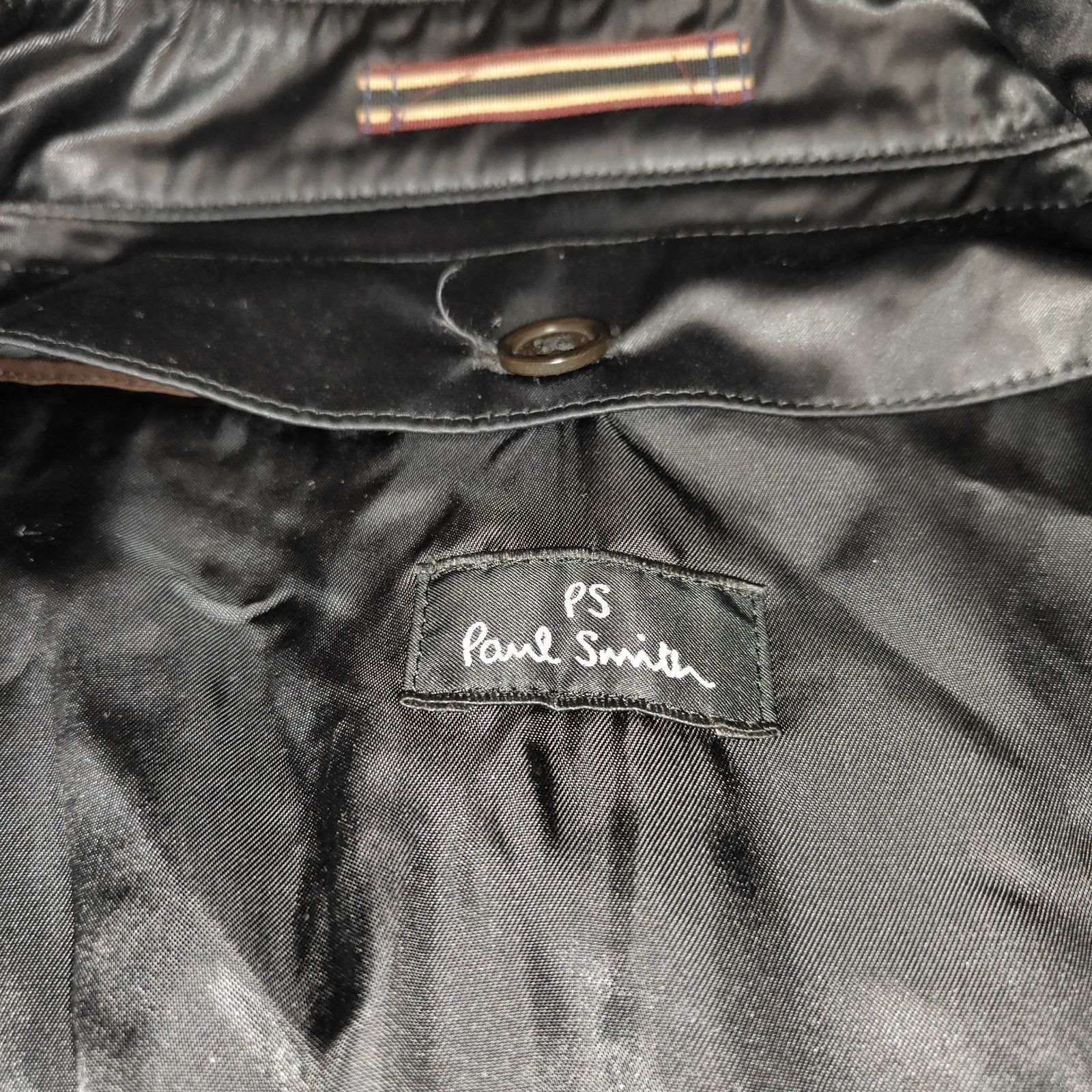 PS PAUL SMITH ピーエスポールスミス 【サイズ】 L2 BLACK トレンチ