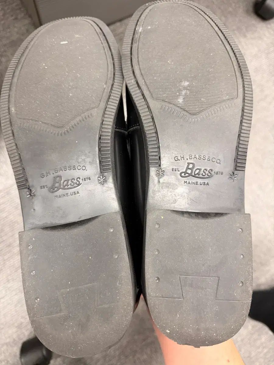  G H Bass Co ウィジュン2 ブラックローファーです サイズ違い ローファー ブーツ 革靴