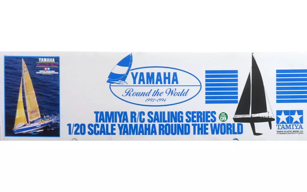 ラジコン 大型 1 20 ヤマハ ラウンド ザ ワールド RC装置付 タミヤRCヨットシリーズ No 56201