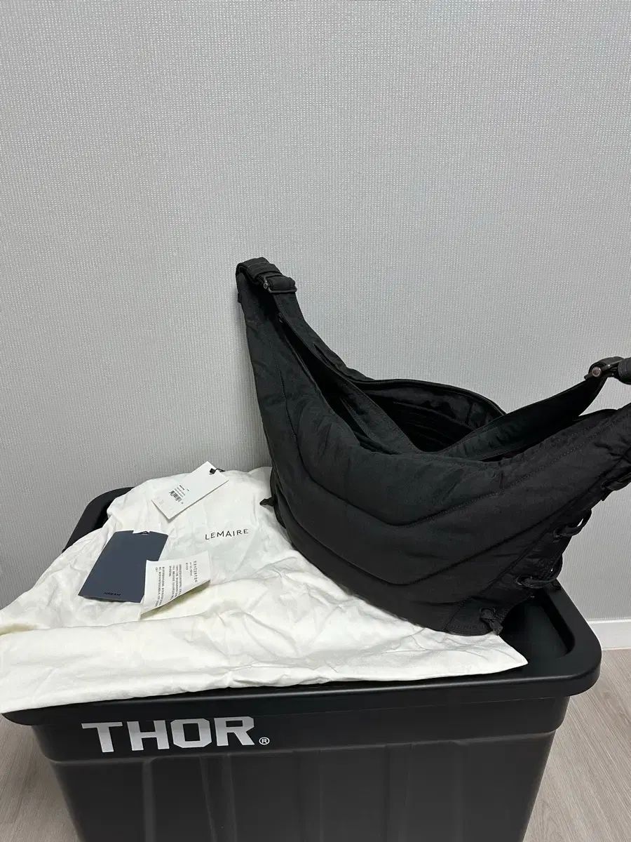 LEMAIRE ルメール ゲームバッグ Mサイズ DARK チョコレート