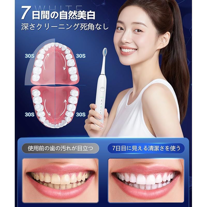 電動ハブラシ横振り IPX