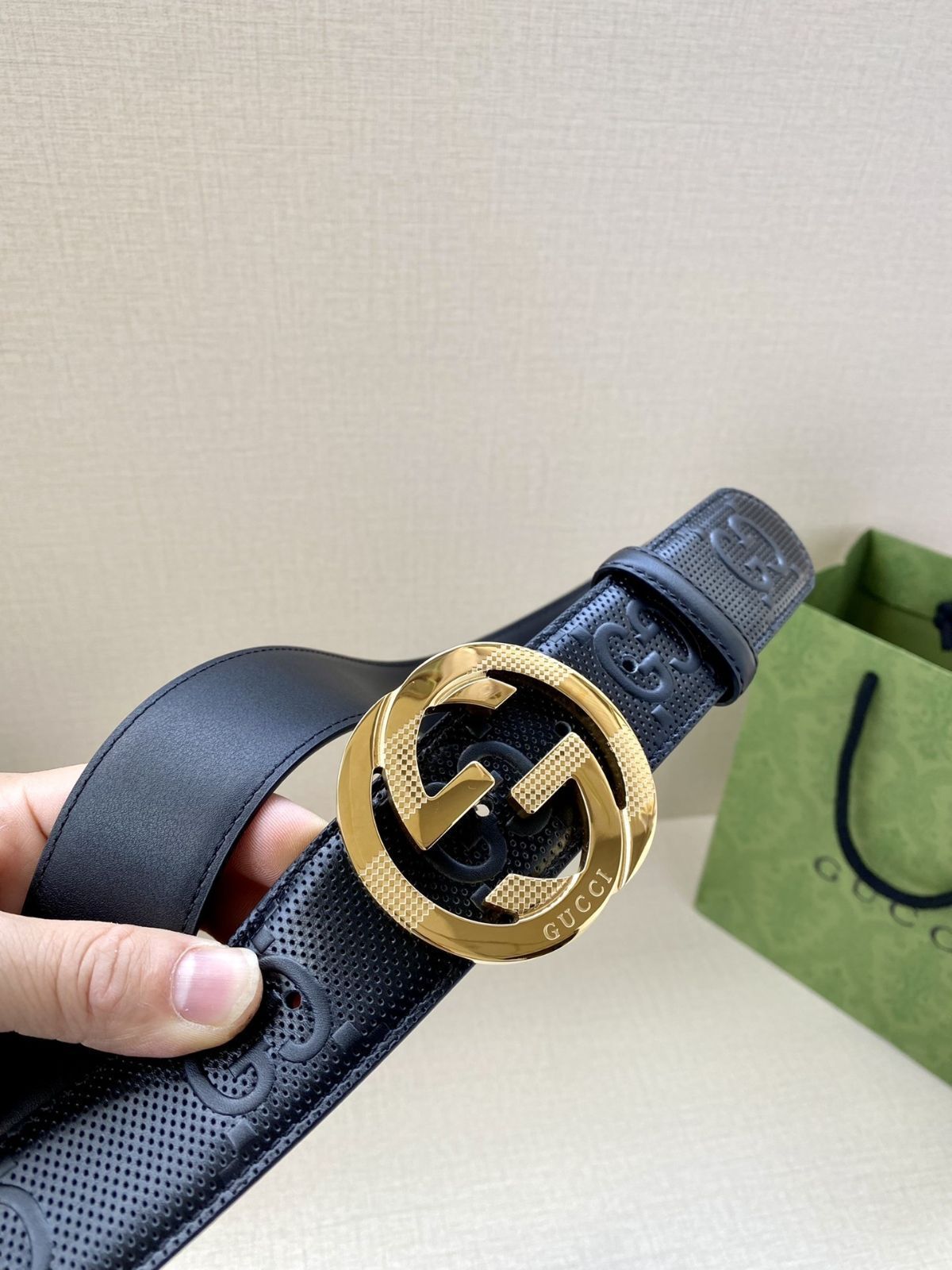 GUCCI★正規品、希少★ パイソンベルト☆ 激美品 激レア 本日特価 GUCCI グッチ GG ベルト メンズ 本革 - メルカリ