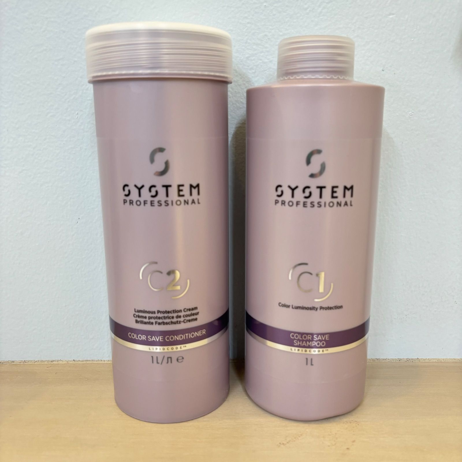 ウエラ　システム　カラーセーブ シャンプー1L＆トリートメント1L 業務用セット ウエラ システム プロフェッショナル カラーセーブ シャンプー 1000ml