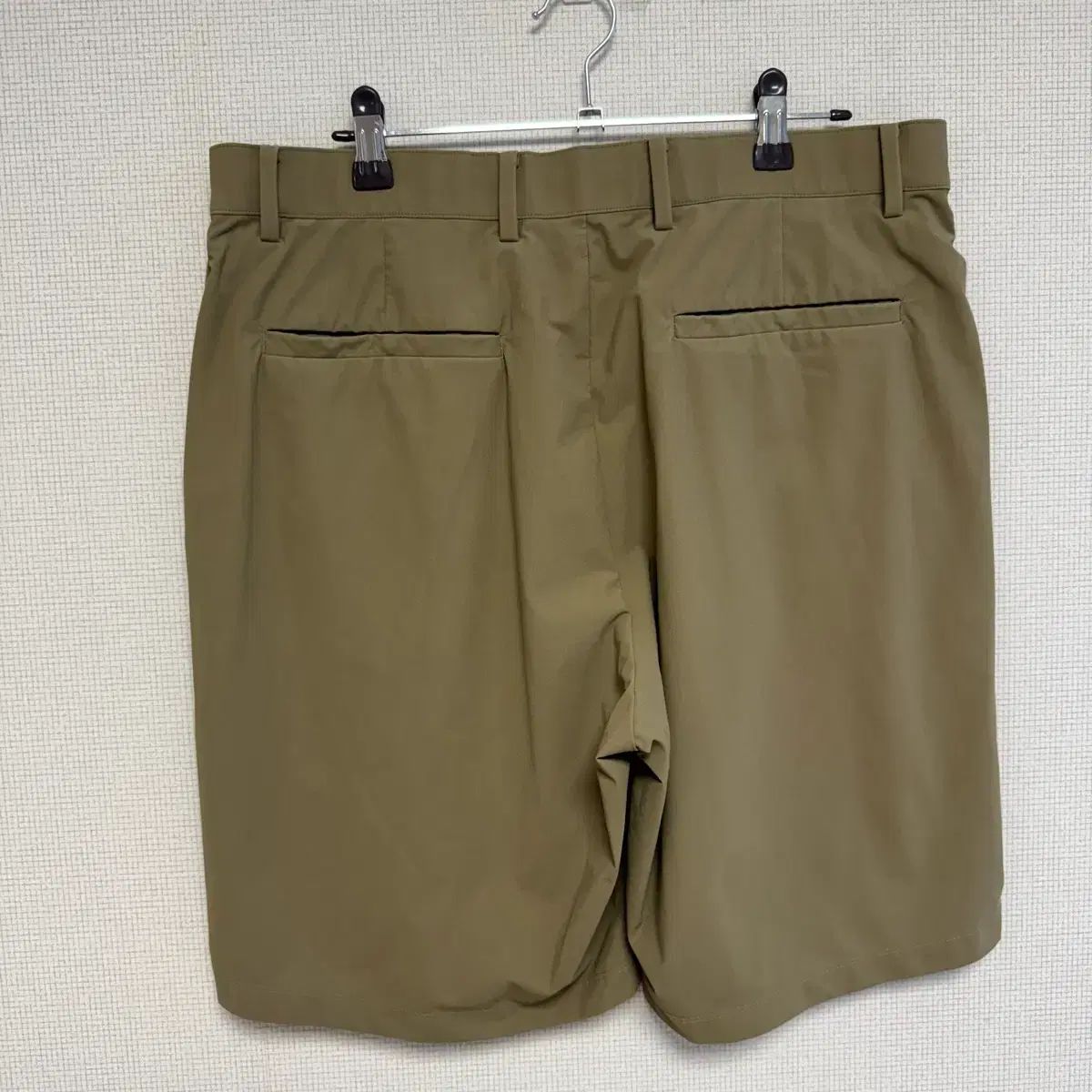 UNIQLO メンズ ハーフパンツ L カーキ