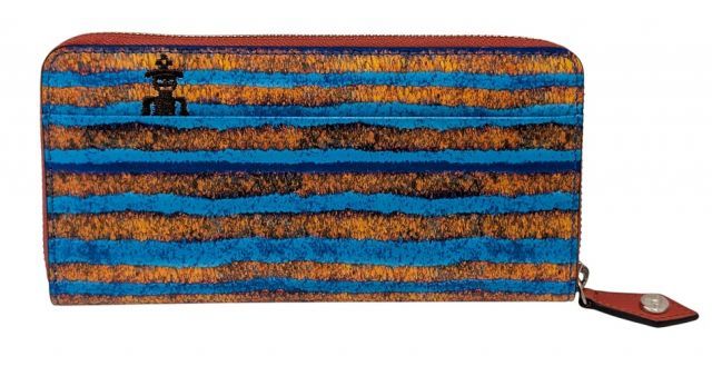 未使用 ヴィヴィアンウエストウッド 長財布 ラウンドファスナー ジップ