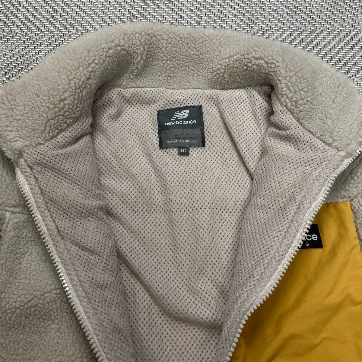  160 ニュー ンス ボア起毛 ジップアップ その他 ジャケット ブルゾン