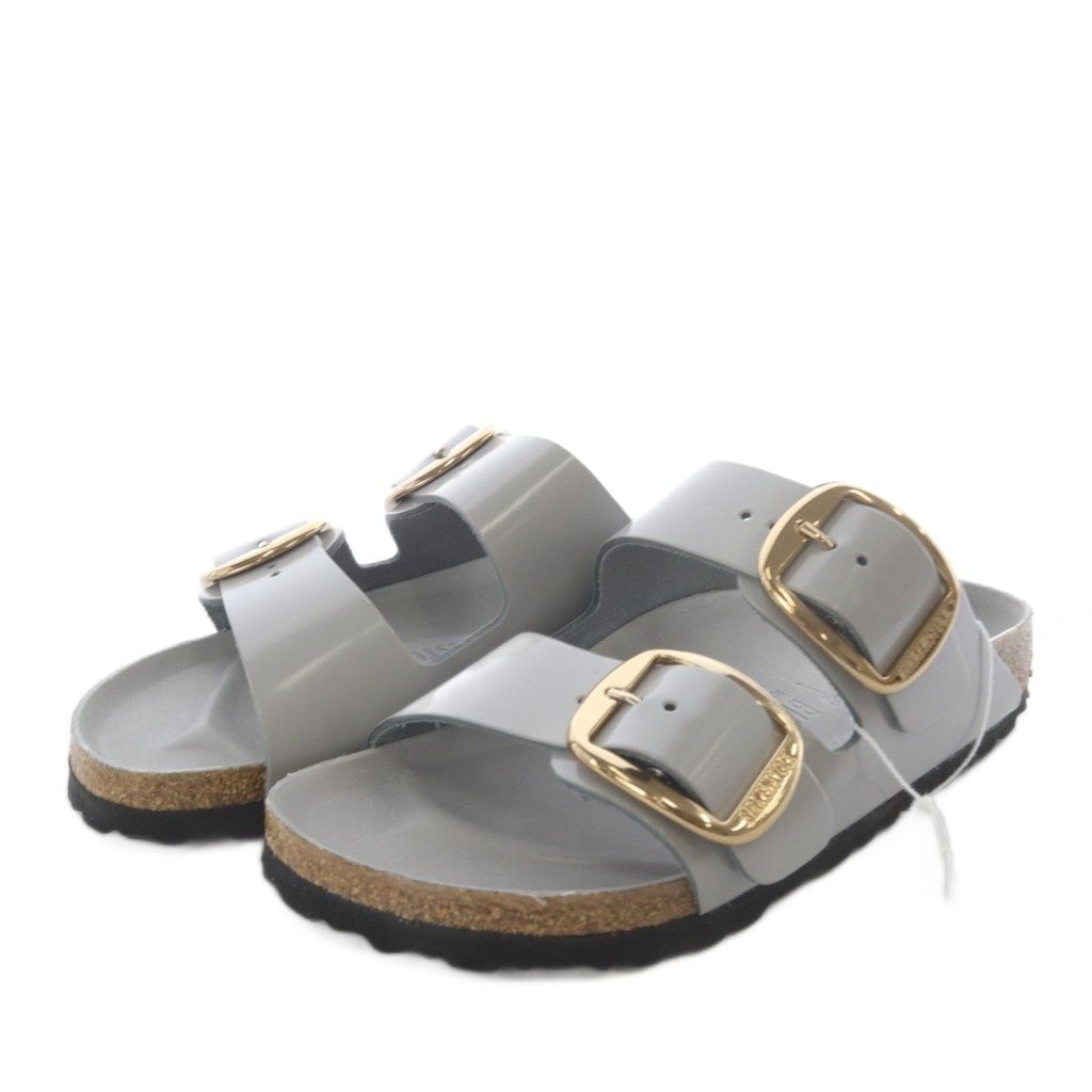 ビルケンシュトック スピック-スパン 25 AW ARIZONA BIG BUCKLE HEX サンダル フラット 23 cm グレー YO 12