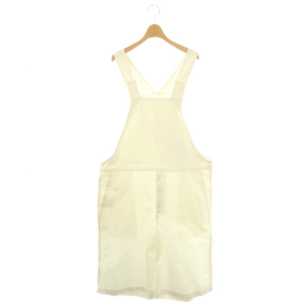 コムデギャルソンシャツ COMME des GARCONS SHIRT コットンオーバーオール パンツ L ホワイト FK P 013 HK OS