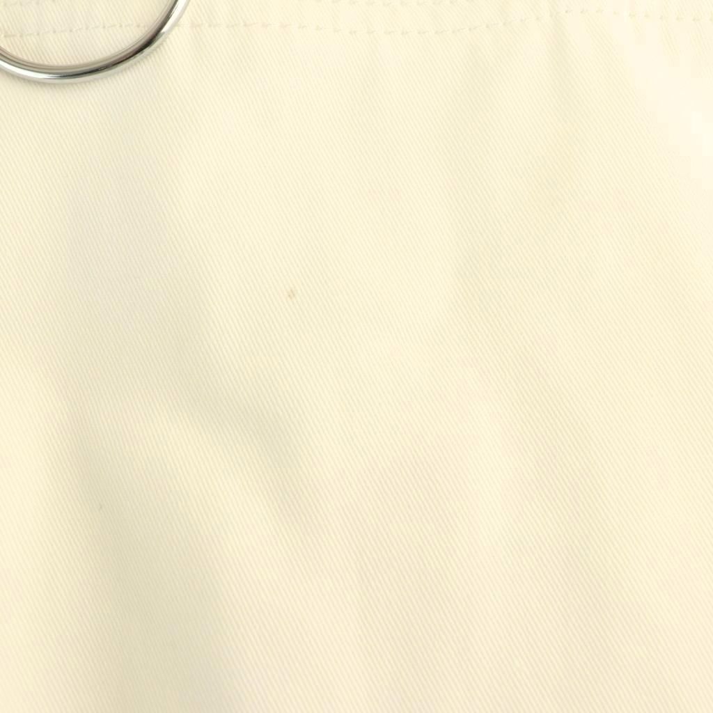 コムデギャルソンシャツ COMME des GARCONS SHIRT コットンオーバーオール パンツ L ホワイト FK-P 013 HK OS