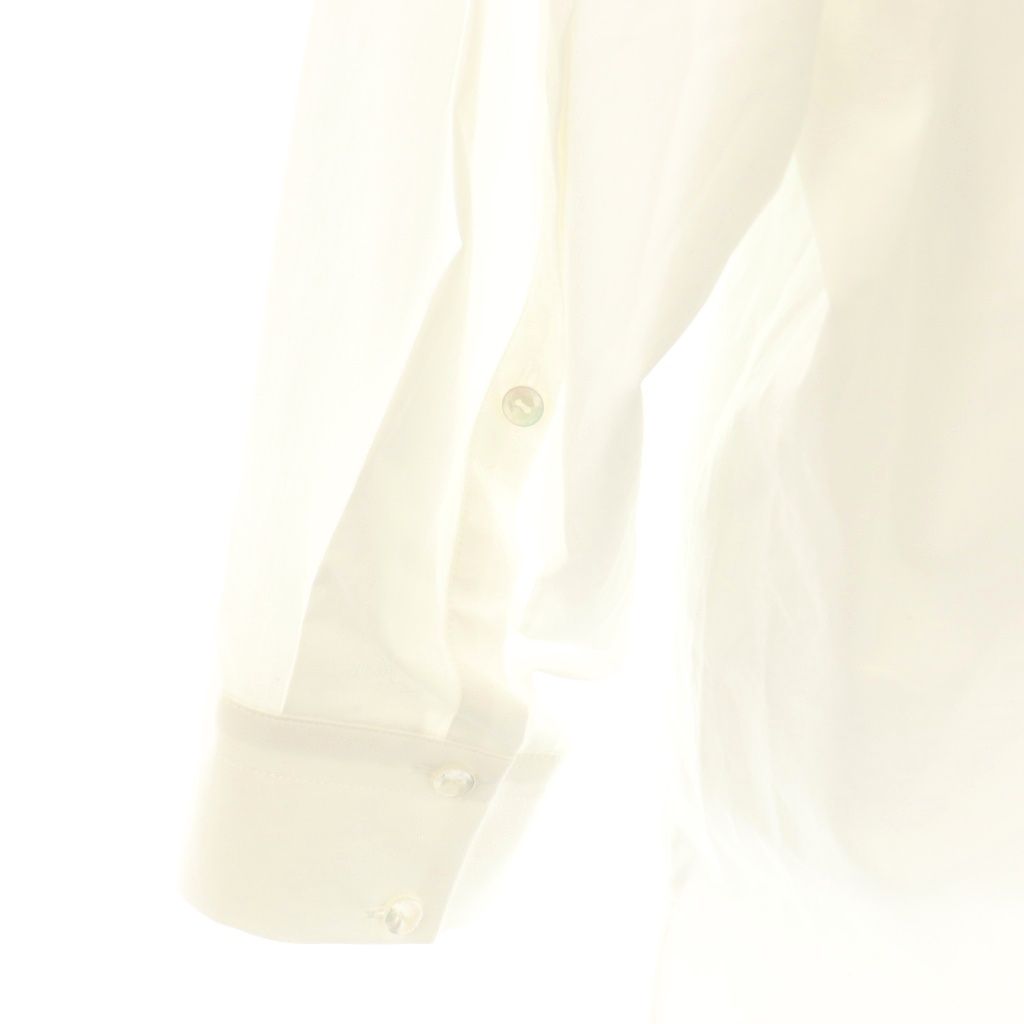 エンフォルド ENFOLD 25SS BIG SHIRT シャツ 長袖 38 ホワイト /HK