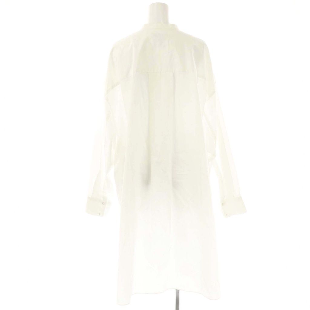 エンフォルド ENFOLD 25SS BIG SHIRT シャツ 長袖 38 ホワイト /HK