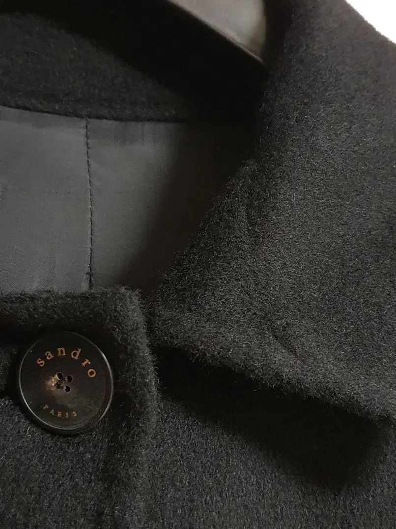サンドロ オム sandro カシミア ハンドメイド コート L サイズ