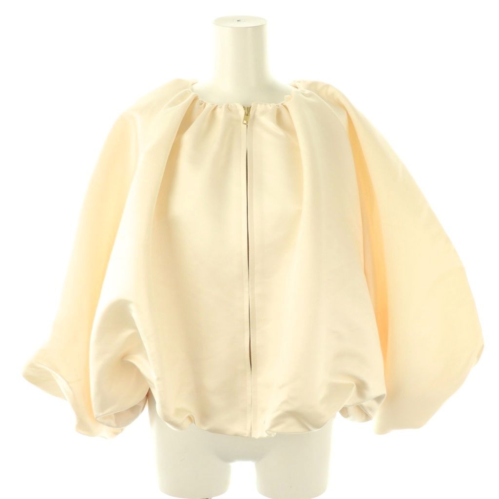 ヘイヴ Heve cloud blouson クラウソブルゾン サテン F アイボリー /DO