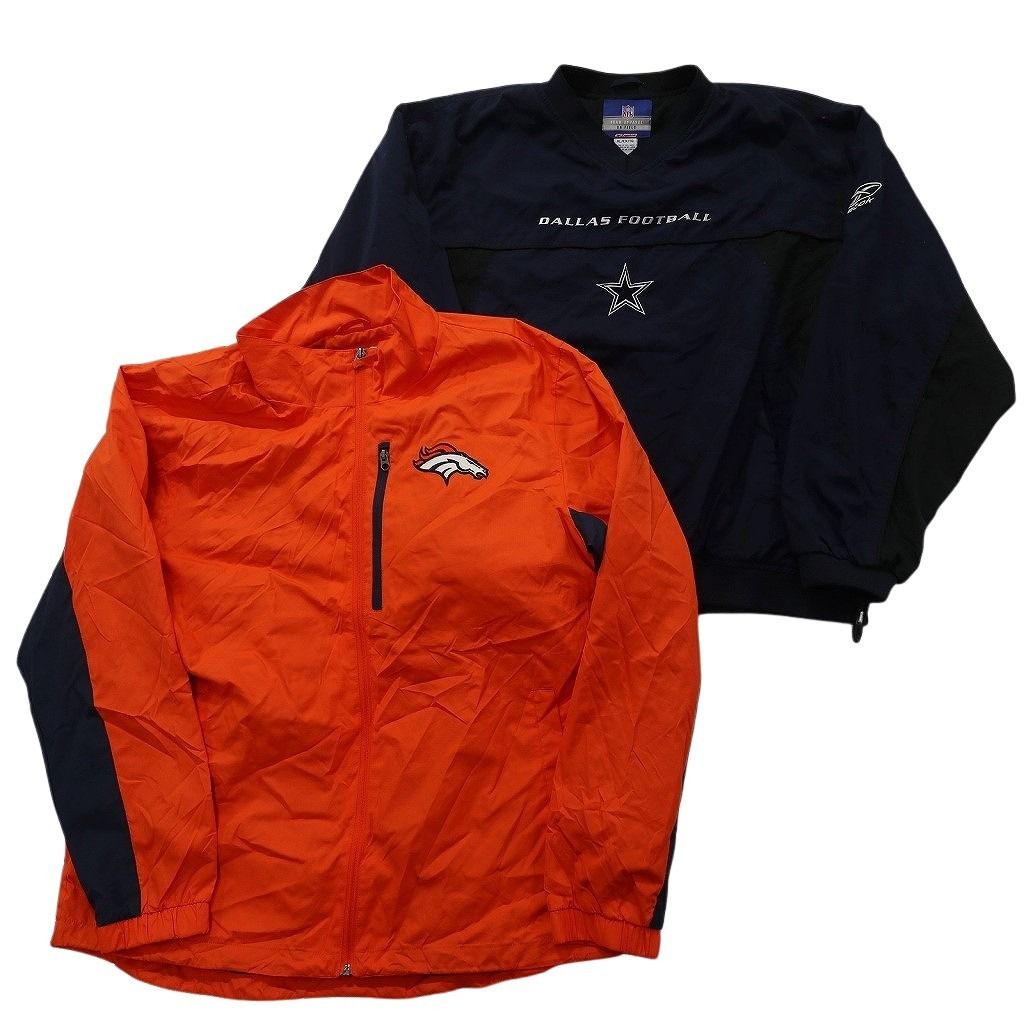 USA古着 メンズ Mix ライトアウター 24枚セット 古着卸 古着卸 まとめ売り プロチーム プルオーバー ジャケット 6枚セット