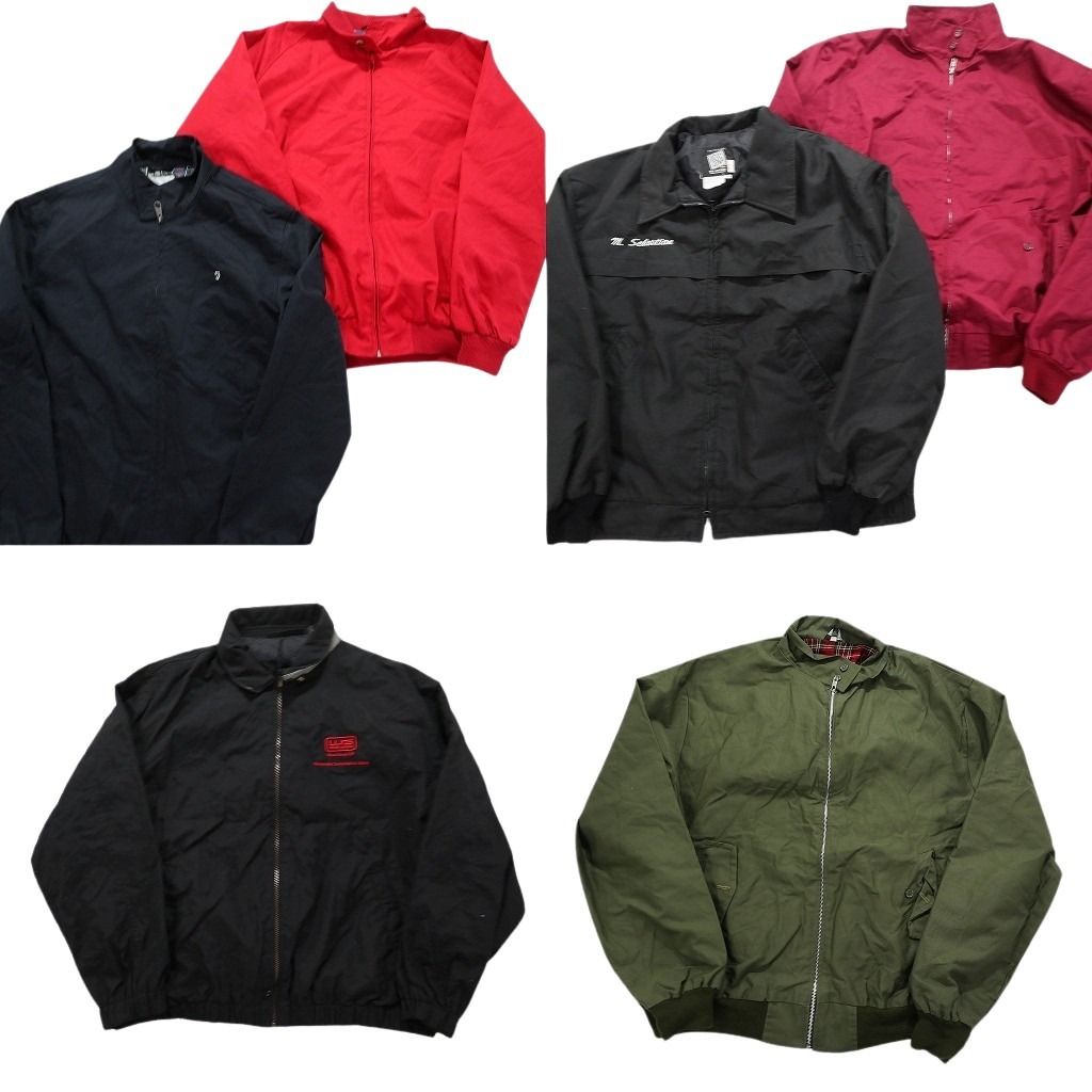 古着卸 まとめ売り スイングトップ ジャケット 6枚セット (メンズ 2XL