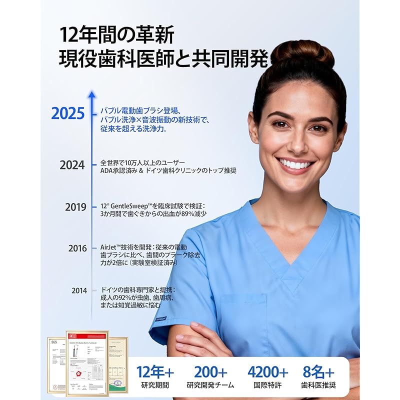 7防水 替えブラシ2本