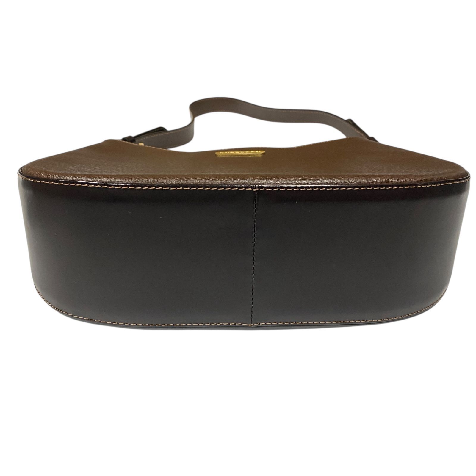 美品 BURBERRY バーバリー ワンショルダーバッグ 肩掛け ロゴ