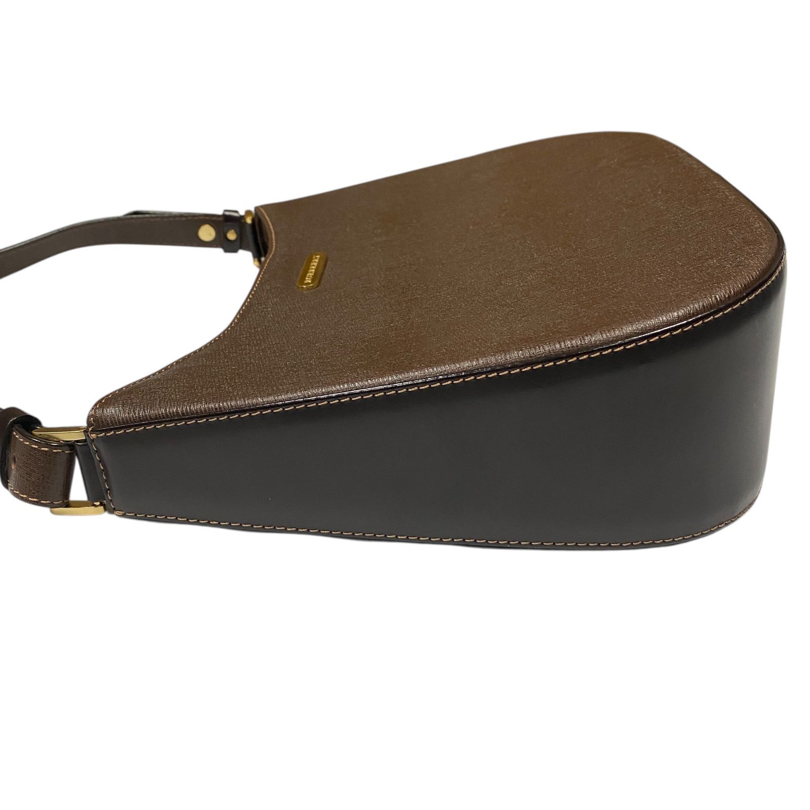 美品 BURBERRY バーバリー ワンショルダーバッグ 肩掛け ロゴ