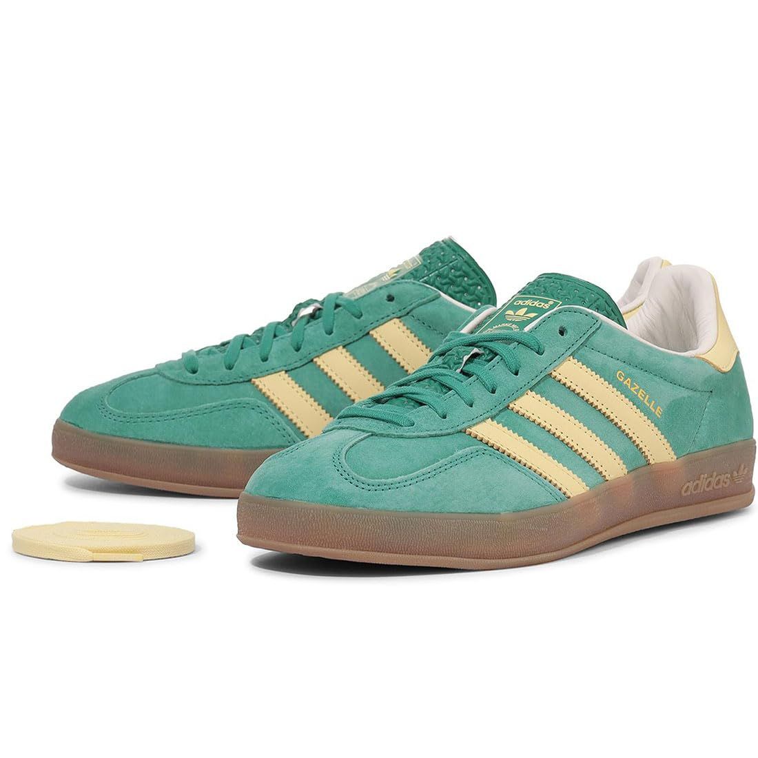 アディダス] ガゼル インドア GAZELLE INDOOR ライトグリーン/クリーム