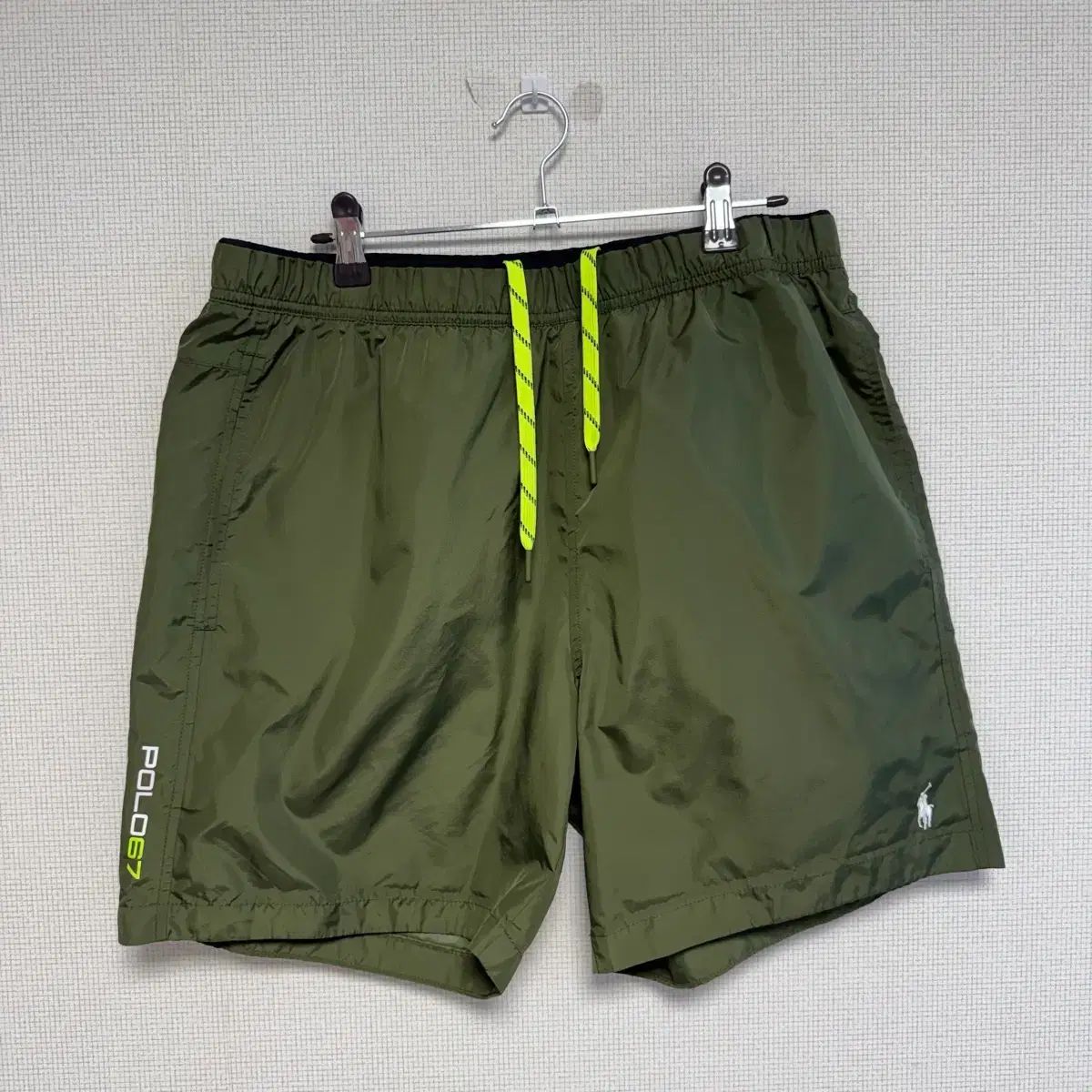 80 ポロラルフローレン メンズ ハーフパンツ オリーブ M
