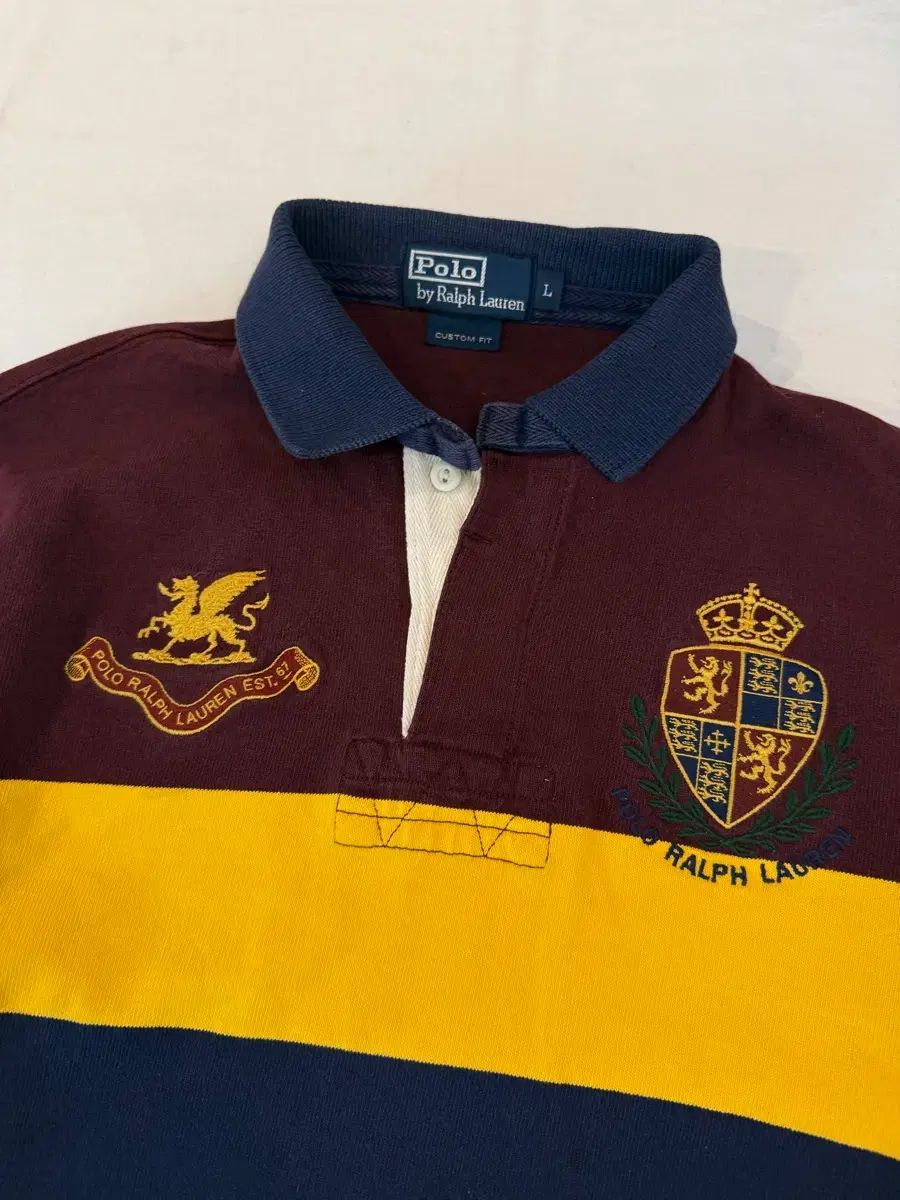 ポロ ラルフローレン チーフキープ ロングスリーブ ラグビーシャツ