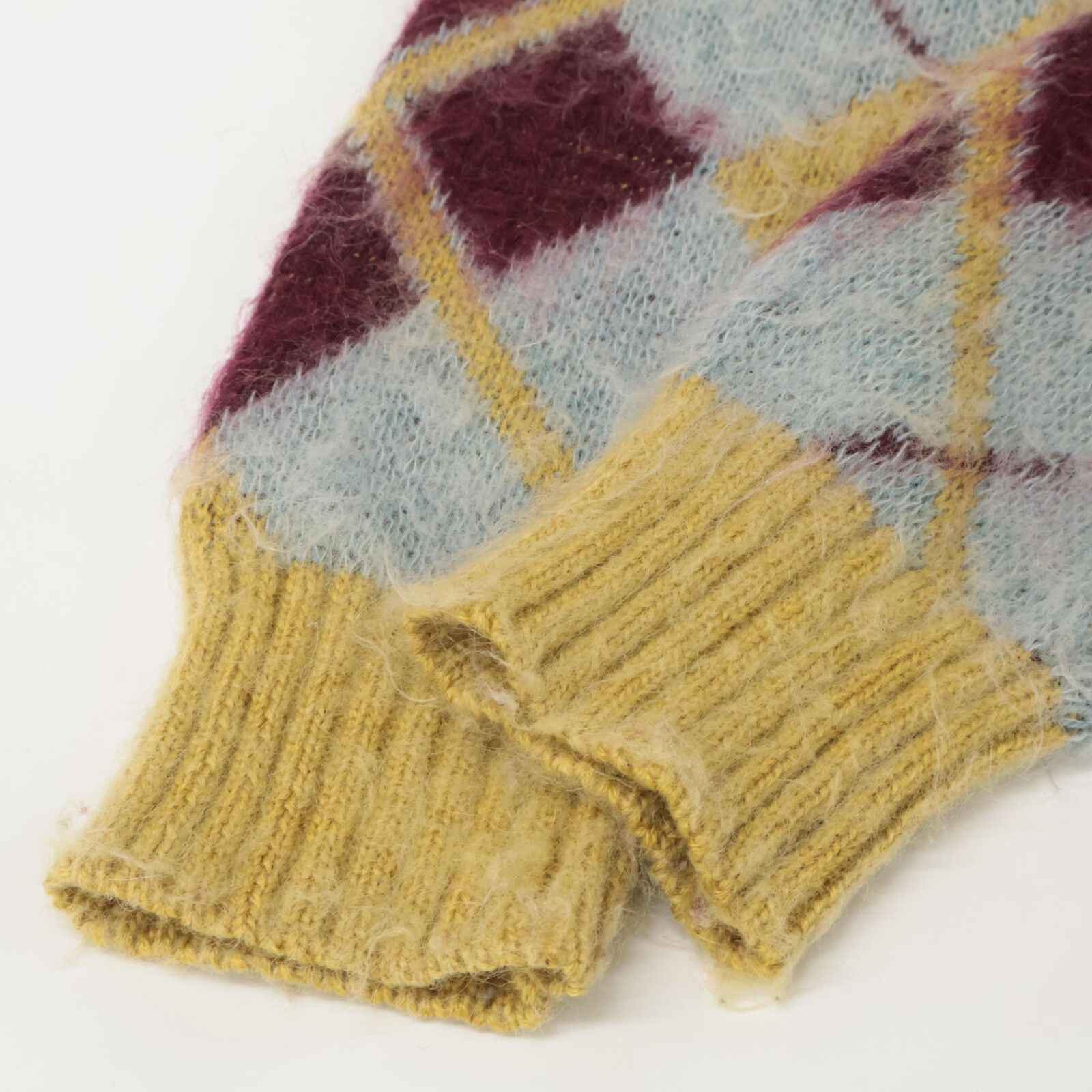 needles ニードルズ LQ414 ｲｴﾛｰ ﾓﾍﾔｱｰｶﾞｲﾙｶｰﾃﾞｨｶﾞﾝ XS - メルカリ