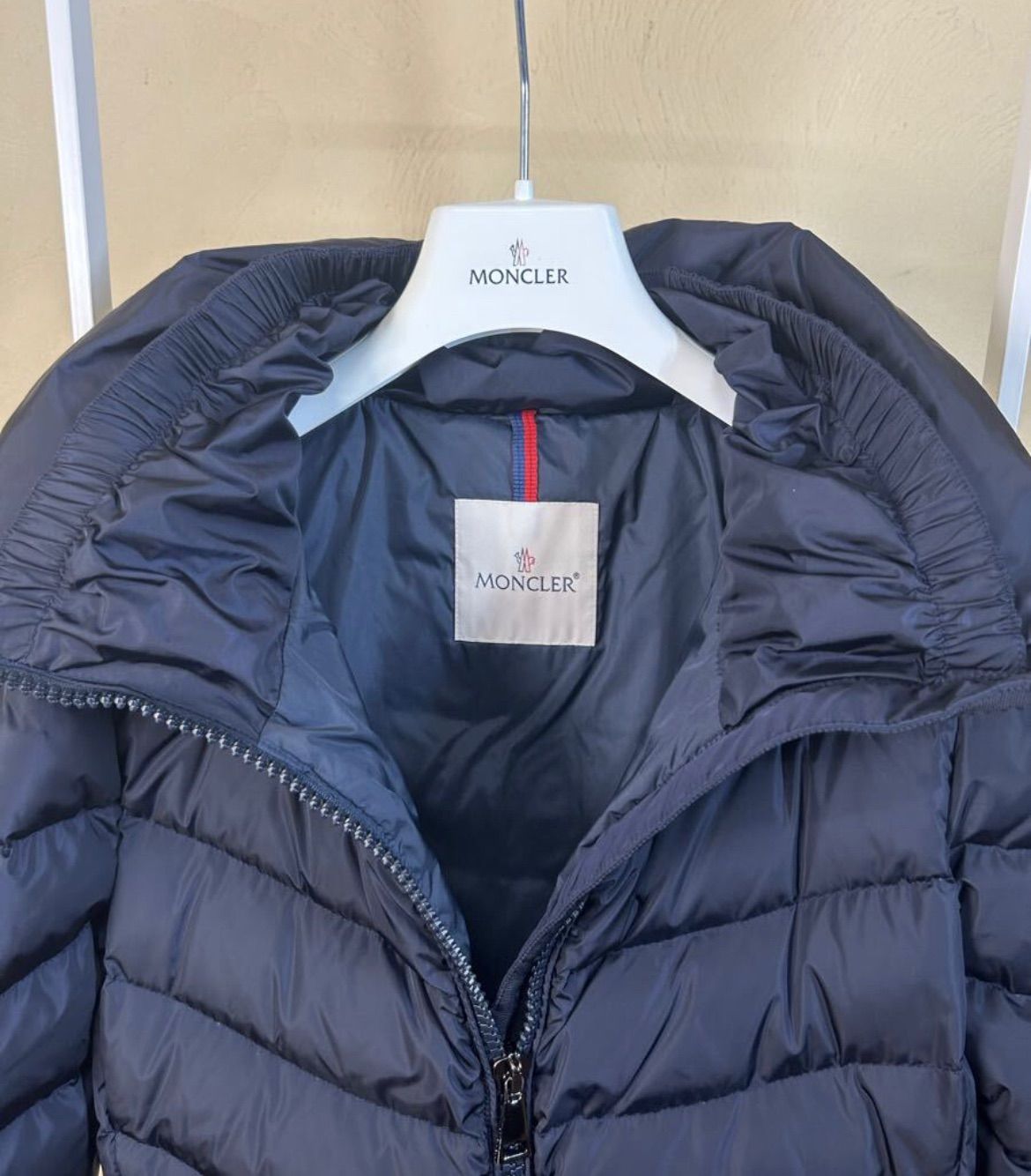極美品】 MONCLER モンクレールミリエルMIRIEL ダウンジャケット紺