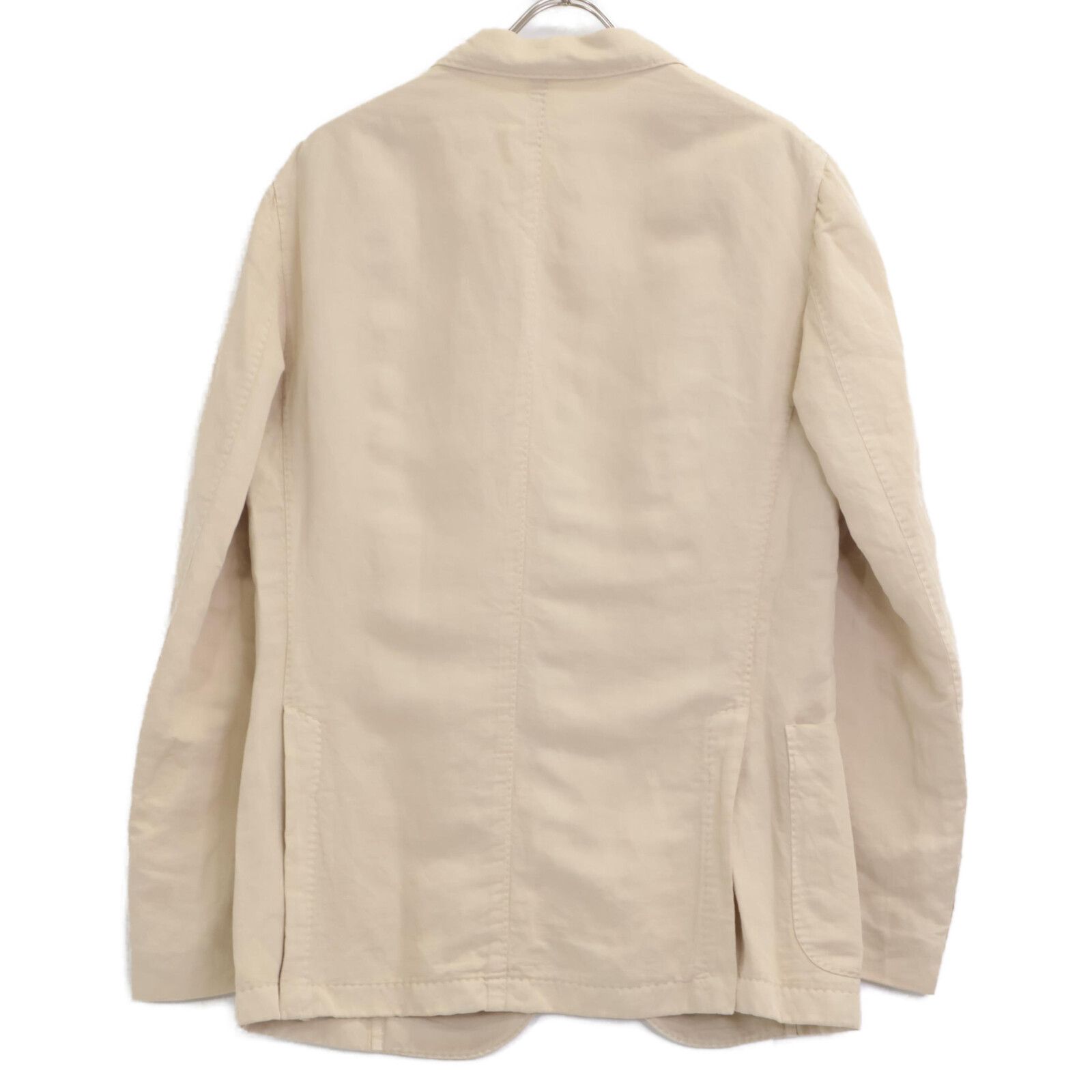 BOGLIOLI ボリオリ R1302G ｺｯﾄﾝﾘﾈﾝ 03 COAT ﾃｰﾗｰﾄﾞｼﾞｬｹｯﾄ 48 - メルカリ