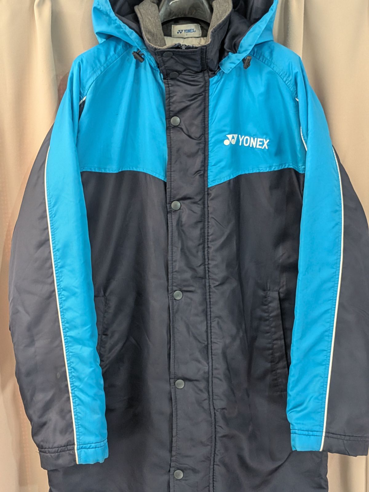 YONEX ヨネックス ヒートカプセル 中綿 ベンチコート ロング L - メルカリ