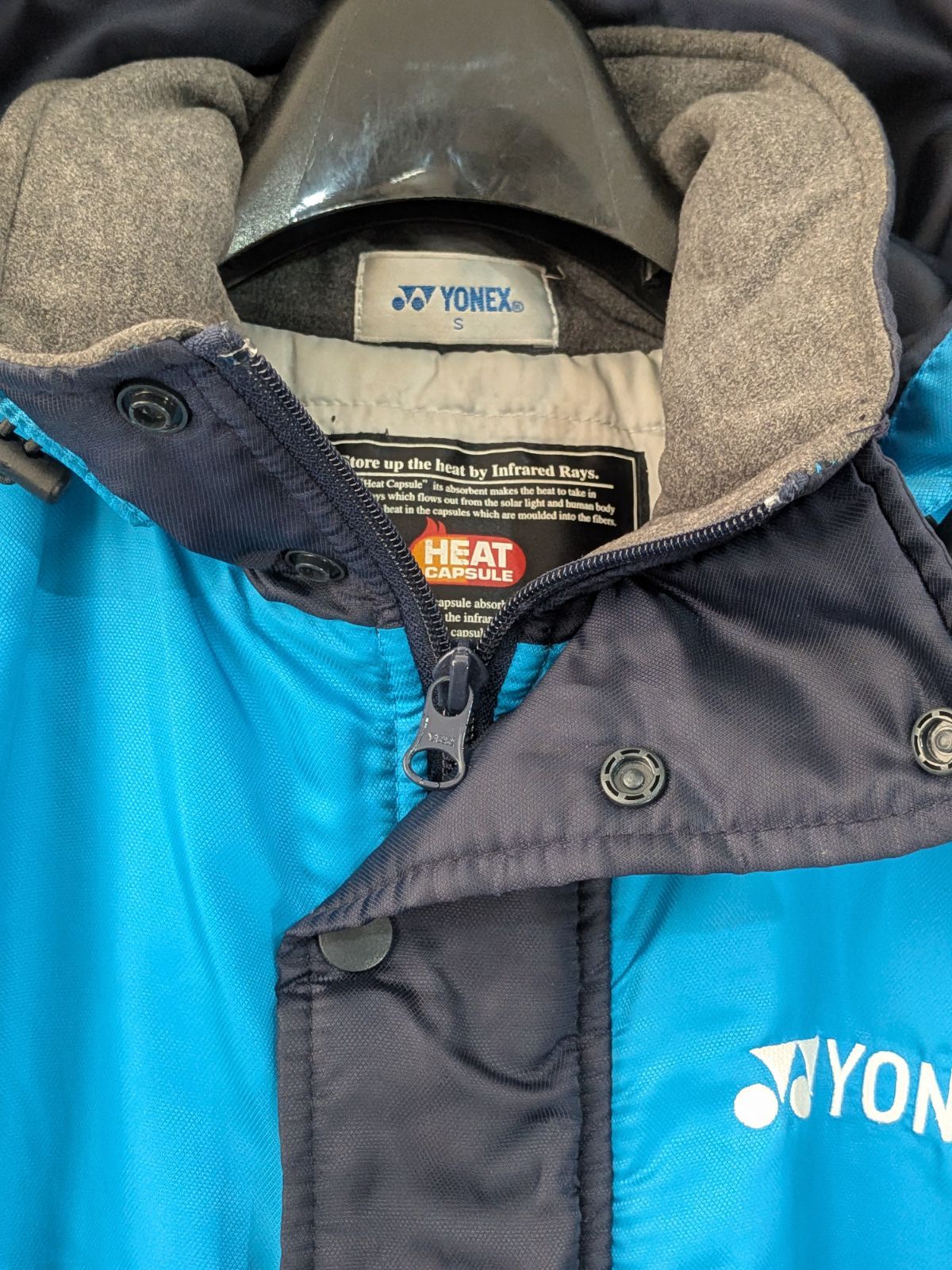 YONEX ヨネックス ヒートカプセル 中綿 ベンチコート ロング L - メルカリ