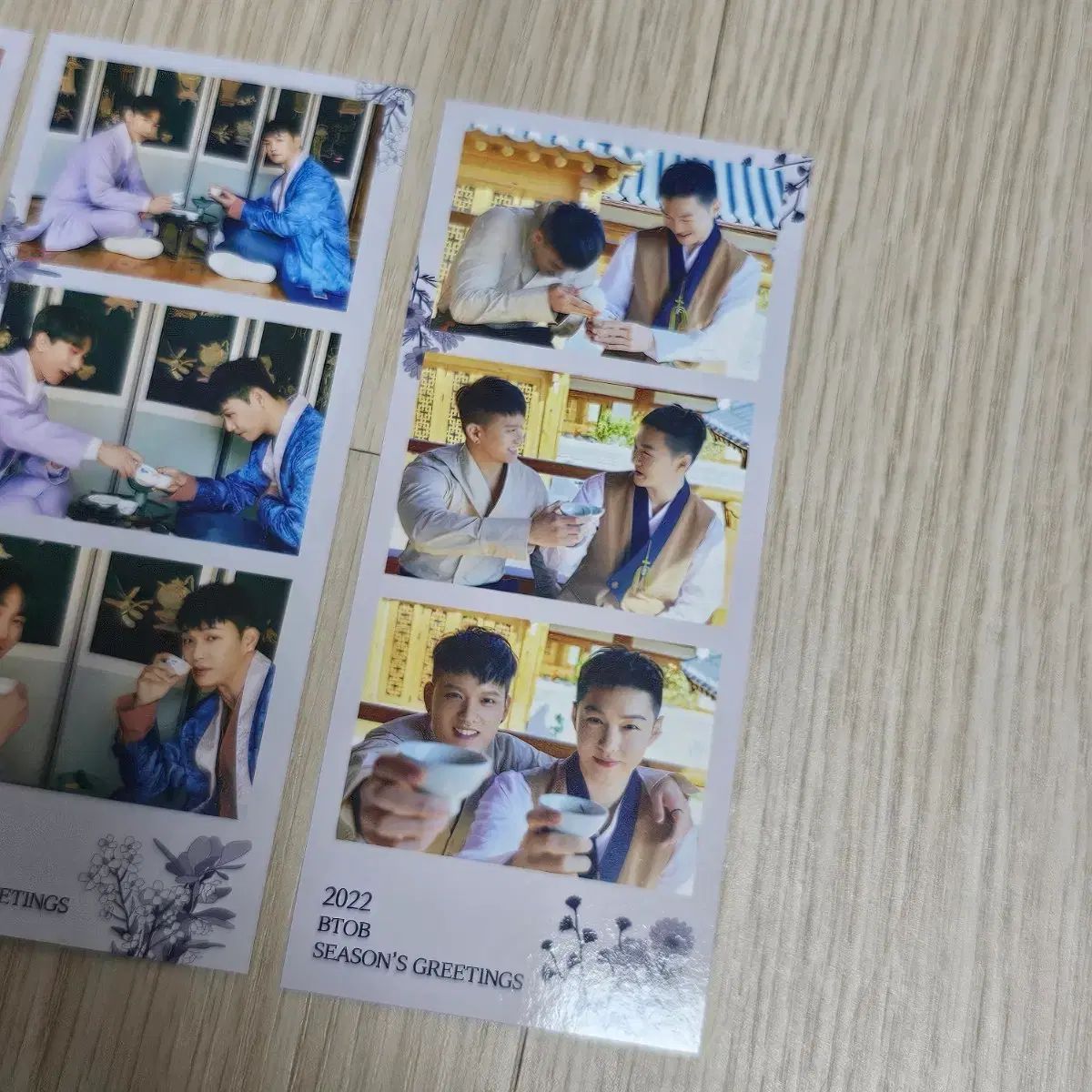 BTOB 2022 シーグリ 3カット写真 トレカ (プニエル、イ・チャンソプ