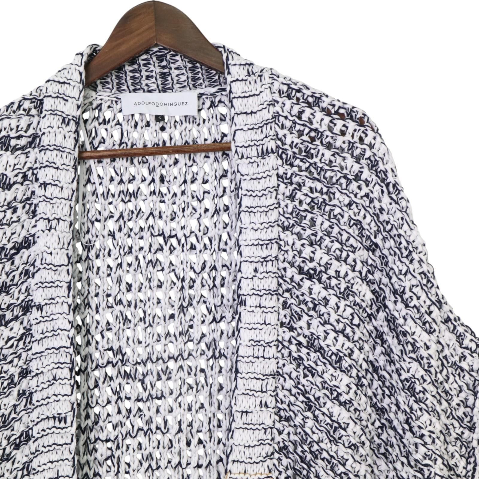 ADOLFO DOMINGUEZ アドルフォドミンゲス ロングニットカーディガン＊ 