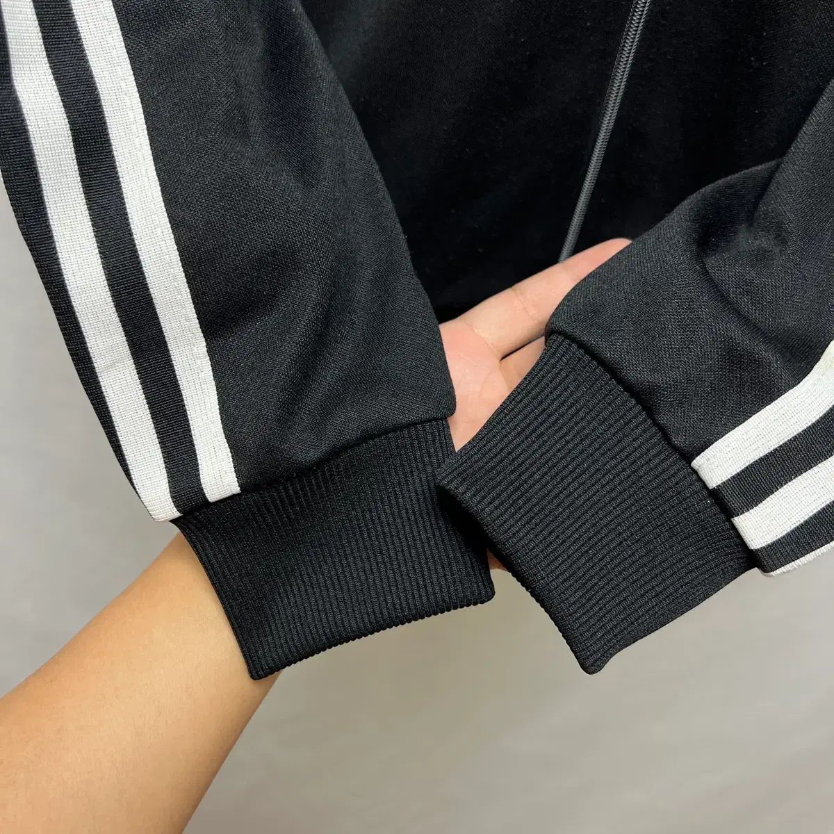 正規品/95 adidas アディダス 3本線 ブラック トラックジャージ