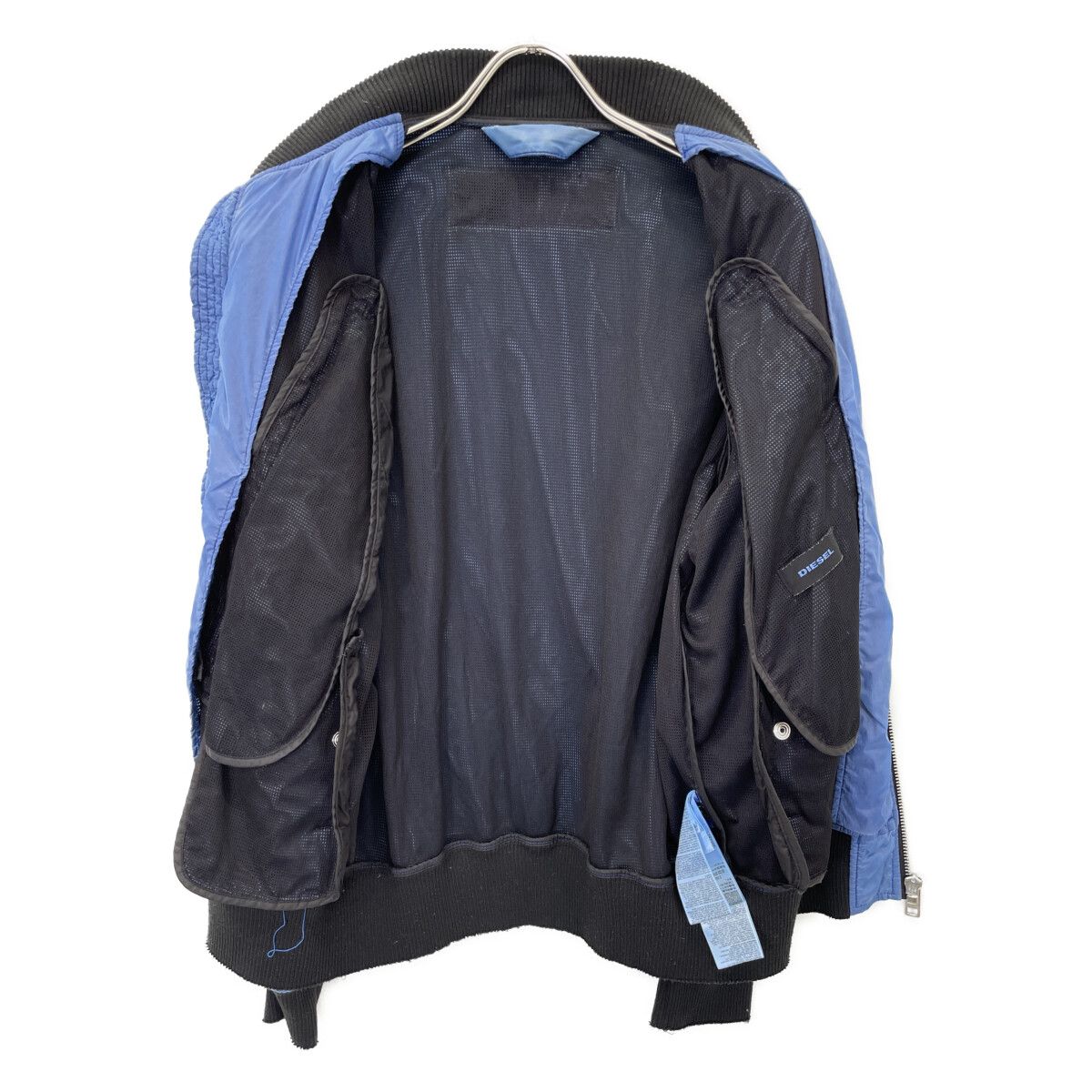 DIESEL / ダウンジャケット/S/ナイロン/BLU DIESEL ディーゼル ﾌﾞﾙｰ ﾅｲﾛﾝｼﾞｬｹｯﾄ S - メルカリ