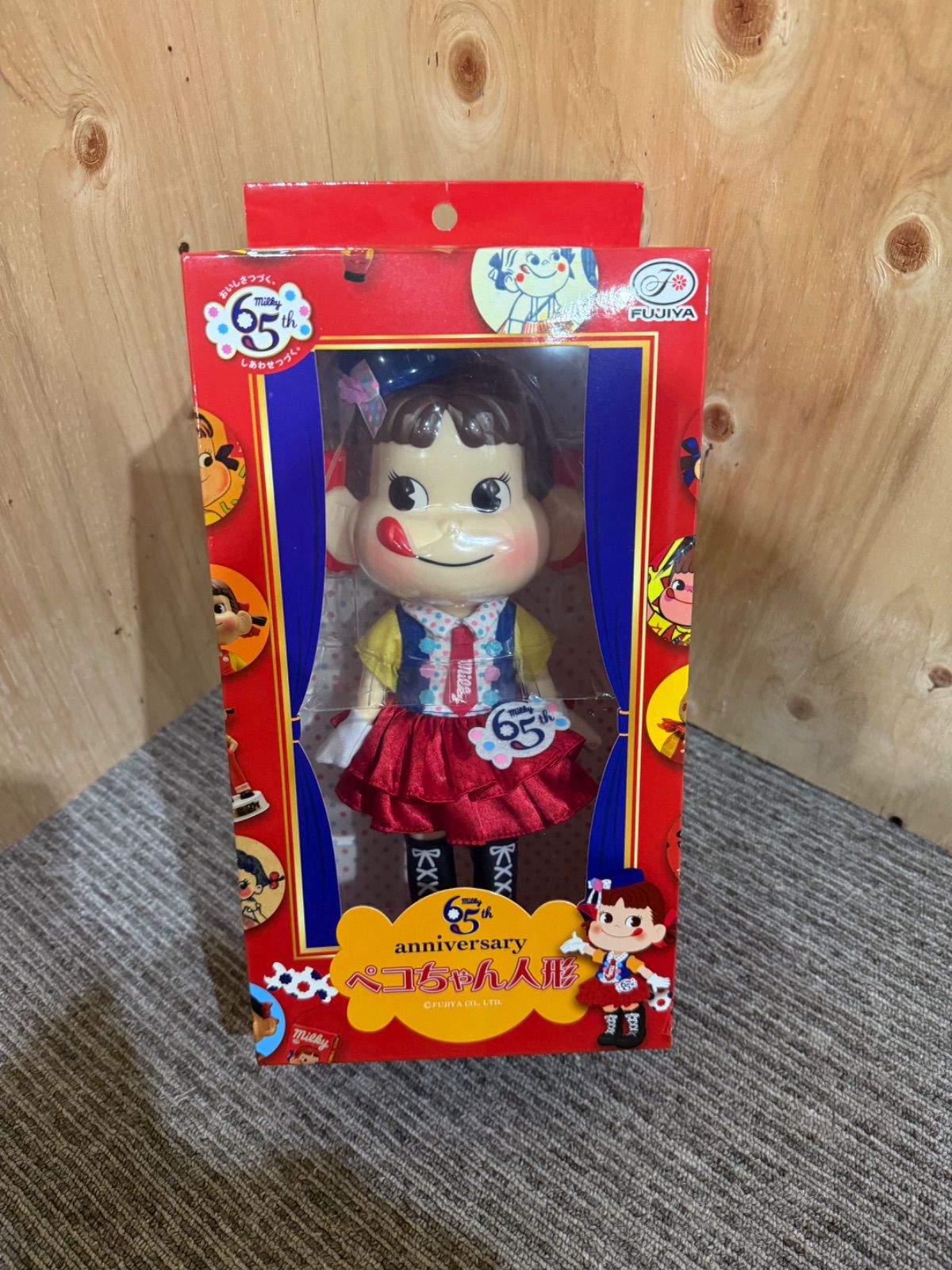 SGM】未開封 ペコちゃん 65周年 人形 - メルカリ