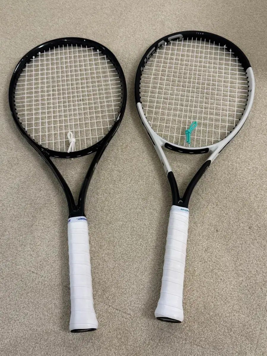 HEAD テニス ラケット 2本 ほぼ新品 ( 300g / 270g )