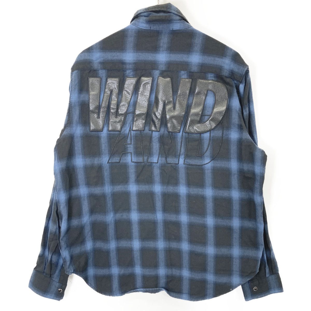 WIND AND SEA ウィンダンシー ﾌﾞﾙｰﾈﾙｼｬﾂ L - メルカリ