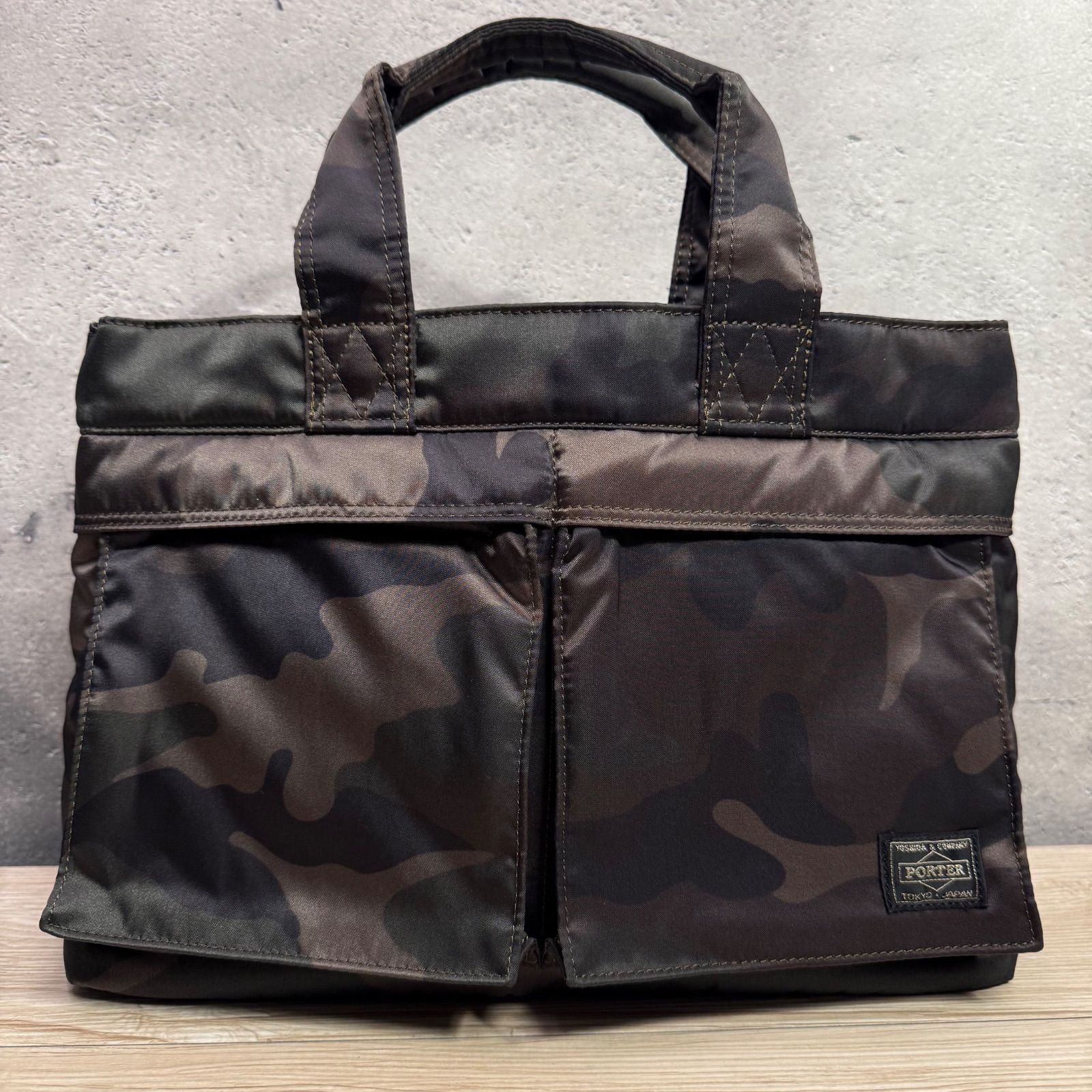 メンズ 極美品 PORTER ポーター タンカー 30周年記念 限定 迷彩 