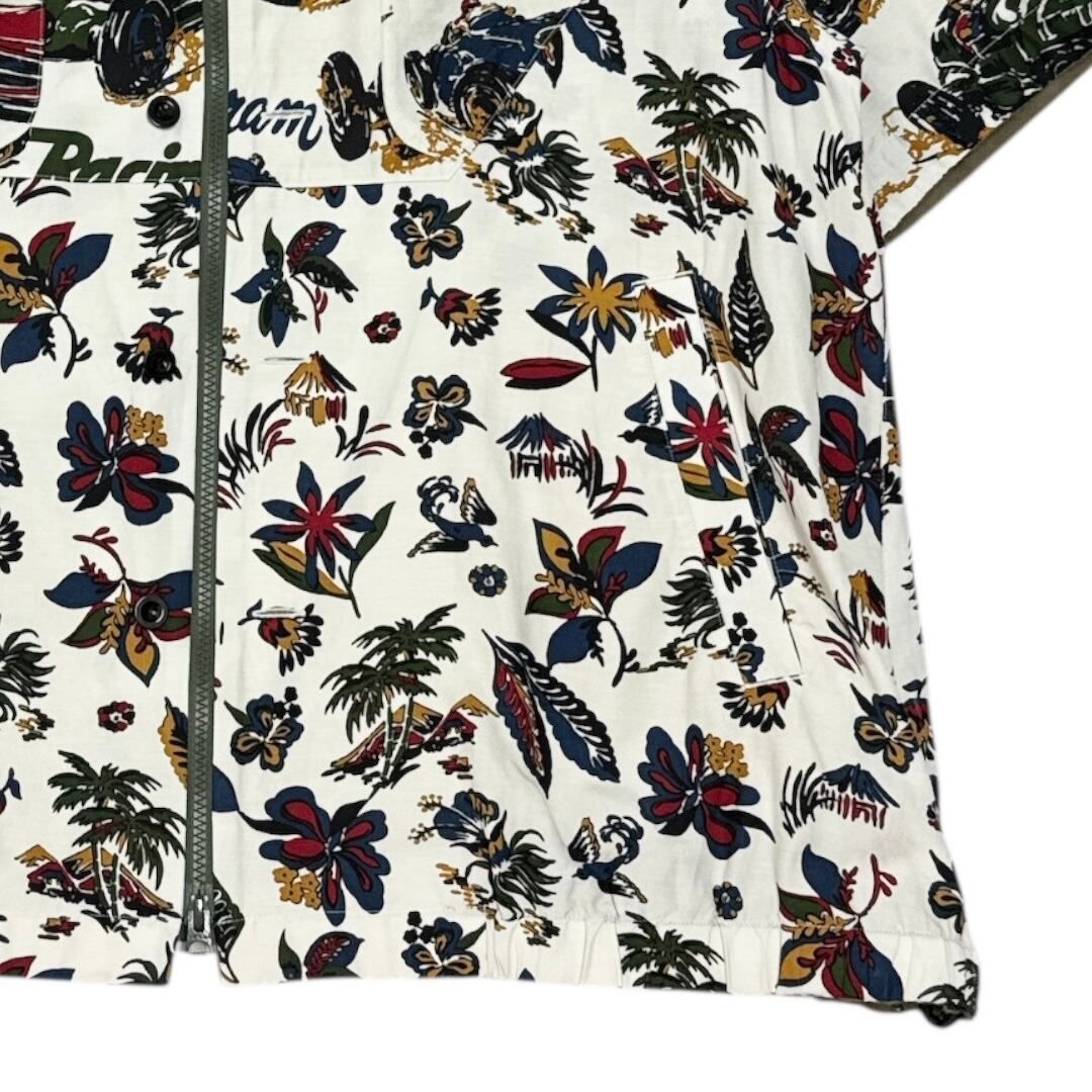 sacai 25SS Car Race Print Zip S/S Shirts - メルカリ