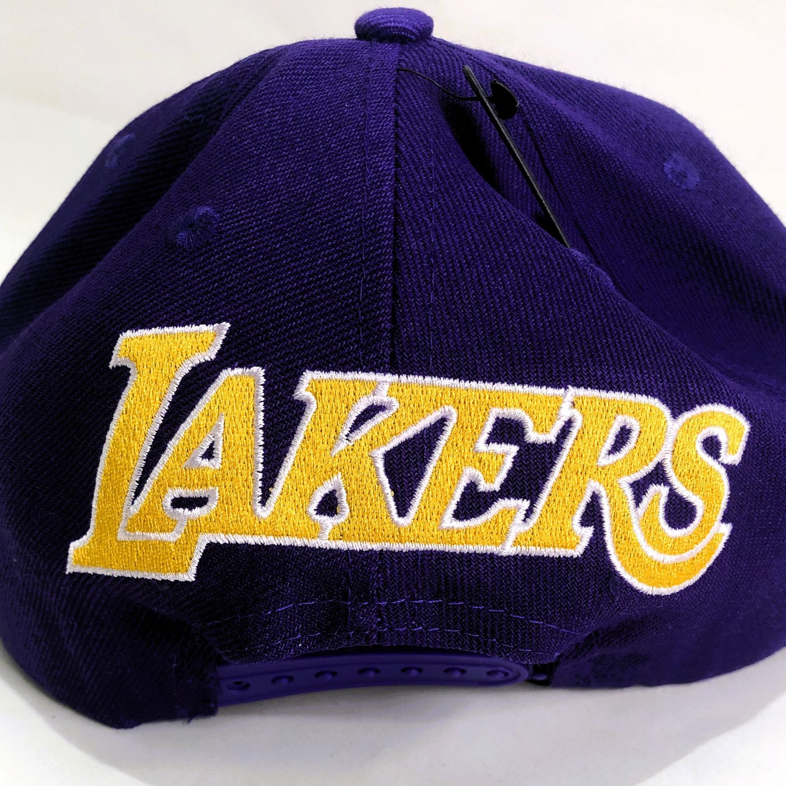 LAKERS ULTRA GAME 紫キャップ バックロゴ アジャスタブル 調整可能