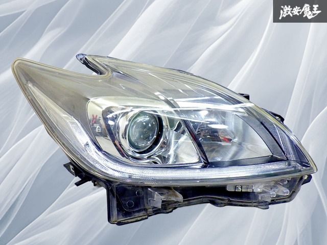 トヨタ 純正 ZVW30 プリウス HID ヘッドライト ヘッドランプ 右 右側
